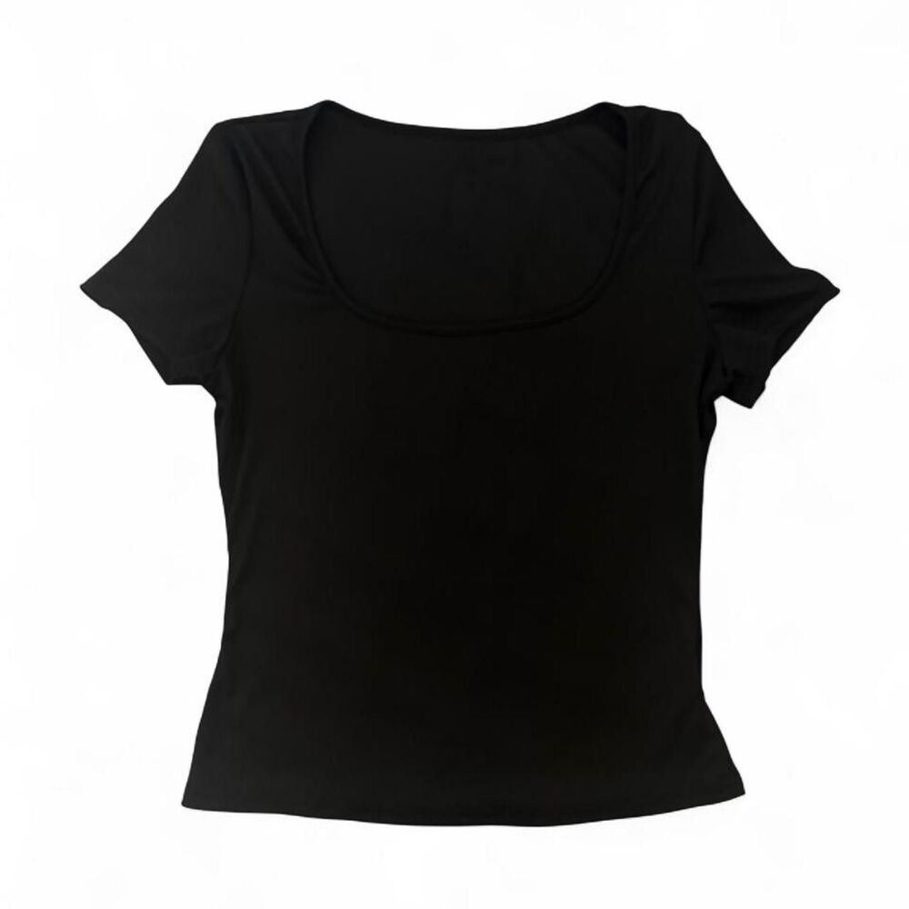 Skims Women's Black Crop-top